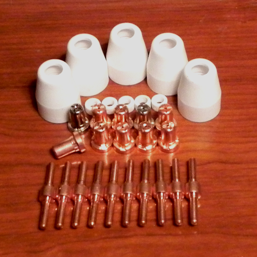 30 Plasma Cutter Consumables for CUT50, CUT50D and CT520D